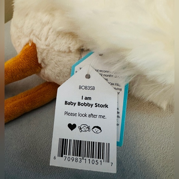 Jellycat Baby Bobby Stork（reserve for Erica) - Picture 4 of 4